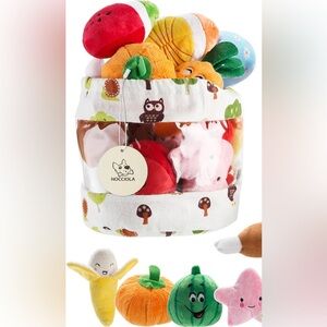 Grocery Bag filled Dog Toys by Nocciola NEW